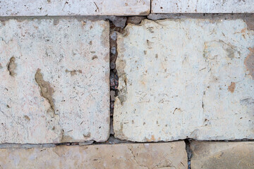 texture of granite slabs close up