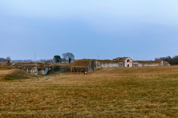 Lunetta napoleonica, costruzione militare dell'era napoleonica a difesa di Palmanova città...
