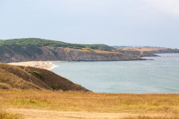 view from the beach