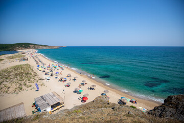 view of the beach veleka