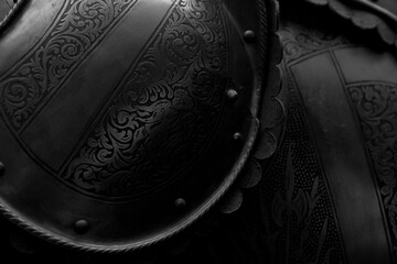 Medieval knight heavy armour