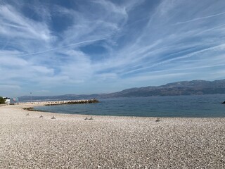 Supetar auf der Insel Brac in Dalmatien Adria Mittelmeer im Spätsommer
