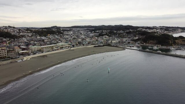 Skyline Aerial view in Kamakura