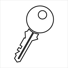 key icon . key icon illustration for website. Perfect use for web, pattern, design, icon, ui, ux, etc.