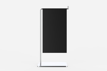 A4 A3 PVC PP paper Table Top Set Stand Mini Roll Up Banner,Pull Up Banner Standee Banner Stand,Table Banner Stand,Banner Stands Product. 3d render illustration