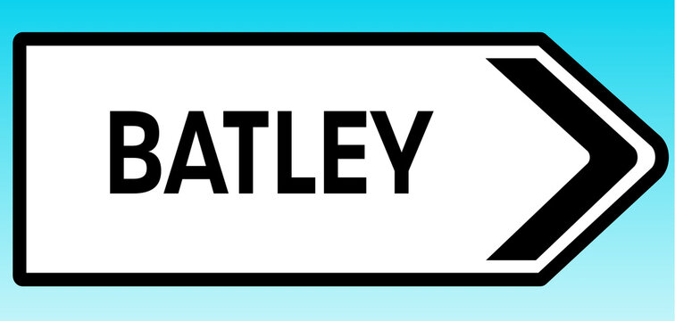 Batley Road sign