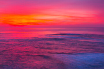 Sunset, Pacific Ocean, La Jolla, USA, América