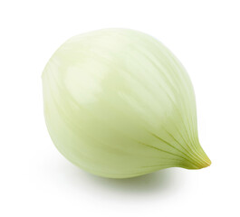 fresh raw peeled onion