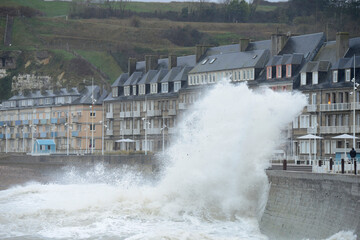 tempête en Normandie - France