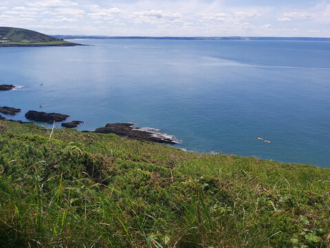 National Trust Walk To Baggy Point In Devon