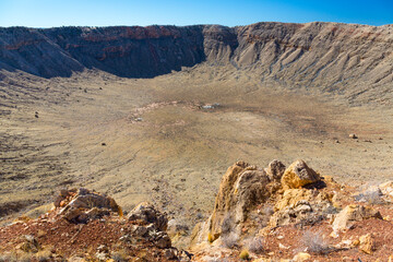 Meteor Crater is a meteorite impact crater. The site was formerly known as the Canyon Diablo...