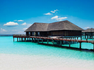 tropical paradise island maldives