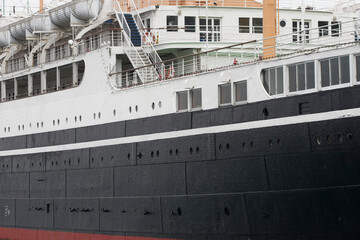 Naklejka premium 横浜港 氷川丸