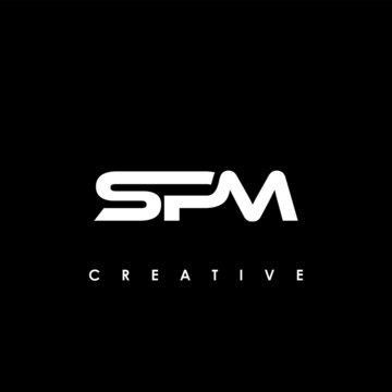 SPM Letter Initial Logo Design Template Vector Illustration	
