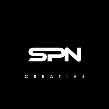SPN Letter Initial Logo Design Template Vector Illustration	
