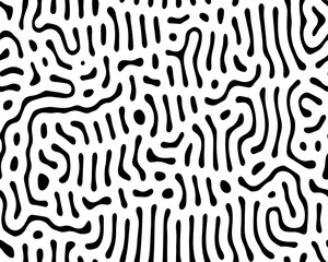 Full seamless black and white texture pattern for decor and textile fabric printing. Abstract multipurpose model design for fashion and home design.