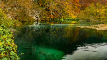 Nazwy oryginalne: Jeziora Plitvickie Jesień Paleta barw