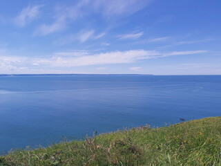 National trust walk to Baggy point in Devon