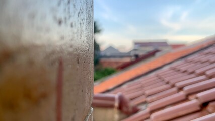 roof of the house