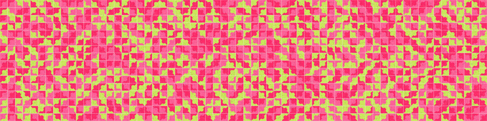 Abstract Geometric Pattern generative computational art illustration