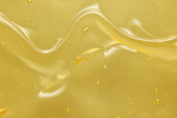 flowing delicious honey yellow background