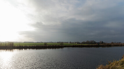 The Holendrecht river in autumn