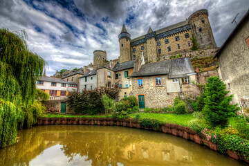 Fototapeta na wymiar From the City of Vitre, Brittany