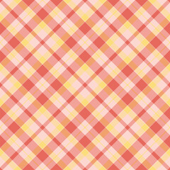 Plaid pattern seamless. Check fabric texture. Stripe square background. Vector textile design.