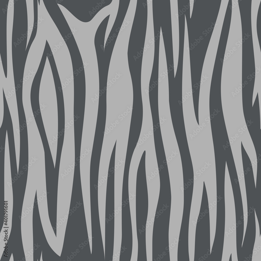 Aufkleber gray and dark lines seamless pattern. abstract tiger background. print on textiles. vector