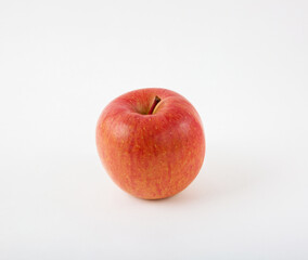 red apple isolated on white background