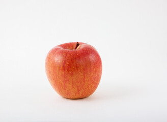 red apple isolated on white background