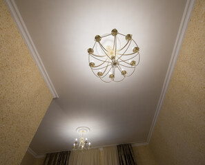 luxury modern night ceiling chandelier