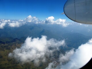 Le Laos vu d'avion