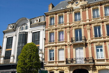 Fototapeta premium Ville de Fécamp, département de seine-maritime, France