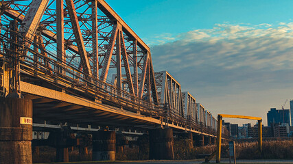 bridge over the river