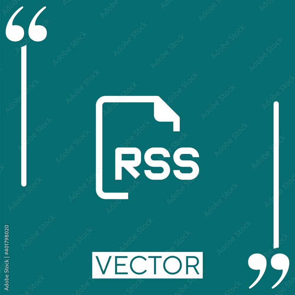 Poster files vector icon linear icon. editable stroke line