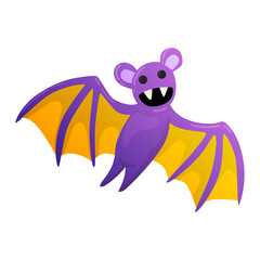 Halloween Bat Illustration