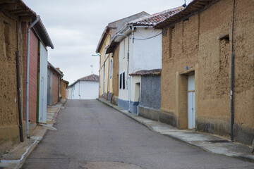 Fototapeta na wymiar Camino de Santiago, Ledigos, Palencia