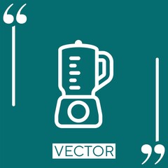 blender vector icon Linear icon. Editable stroke line