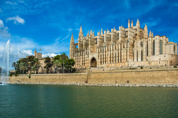 Kathedrale La Seu, Palma de Mallorca, Spanien