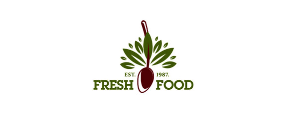 Fresh food logo design