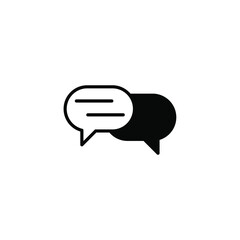 talk bubble speech for website. Perfect use for web, pattern, design, icon, ui, ux, etc.