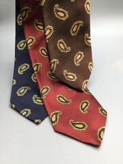 Cravatta sette pieghe in seta