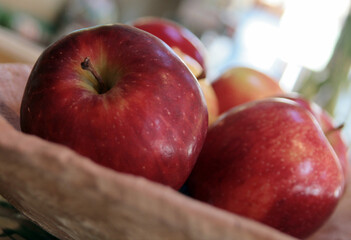 Bowl of Apples, Detail
