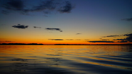 sunset over the reaver