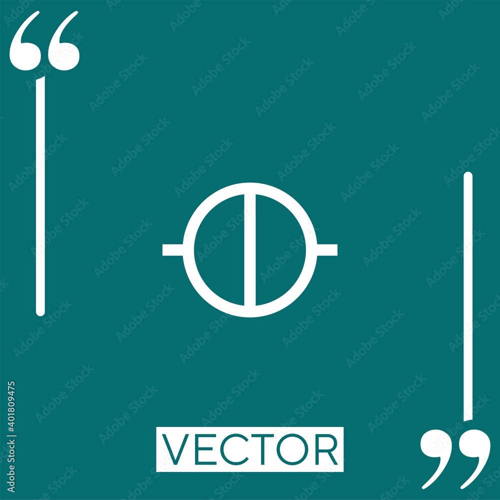 Poster source vector icon