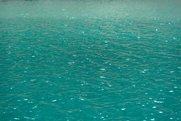 Turquoise river water for background or wallpaper.