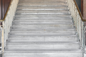 Fototapeta premium Stone Staircase with Handrail