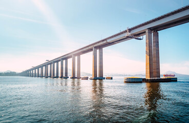 bridge over the river