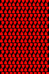 red pattern